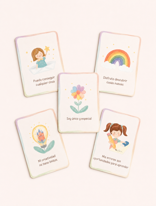 Afirmaciones para niños: Confianza y calma emocional